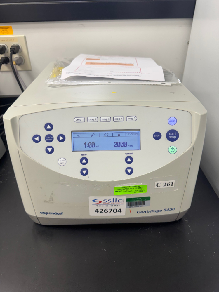 Image of Eppendorf 5430 Centrifuge